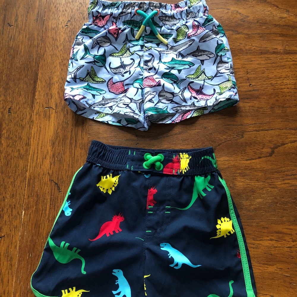 Boys swim trunks 6-9 month